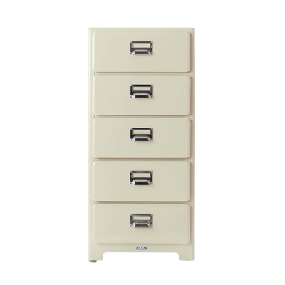 Dulton 5 Drawers Chest, ivory