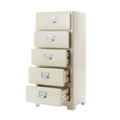 Dulton 5 Drawers Chest, ivory