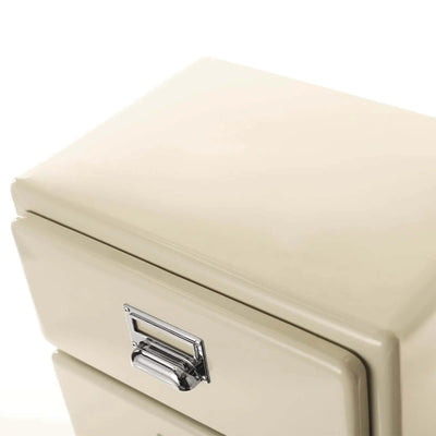 Dulton 5 Drawers chest, ivory