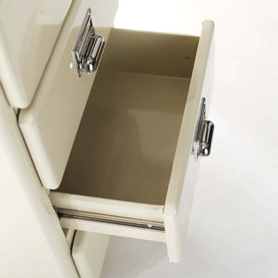 Dulton 5 Drawers Chest, ivory