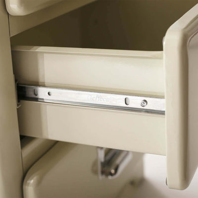 Dulton 5 Drawers Chest, ivory