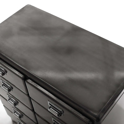 Dulton 2 Columns by 5 Drawers cabinet, raw