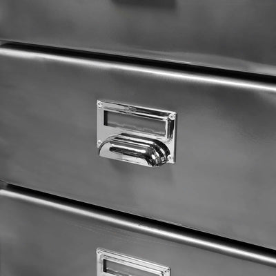 Dulton 2 Columns by 5 Drawers cabinet, raw