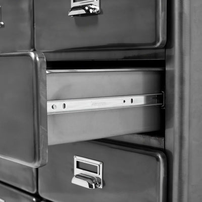 Dulton 2 Columns by 5 Drawers cabinet, raw