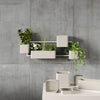 Umbra Cubiko Wall Planter, Sand