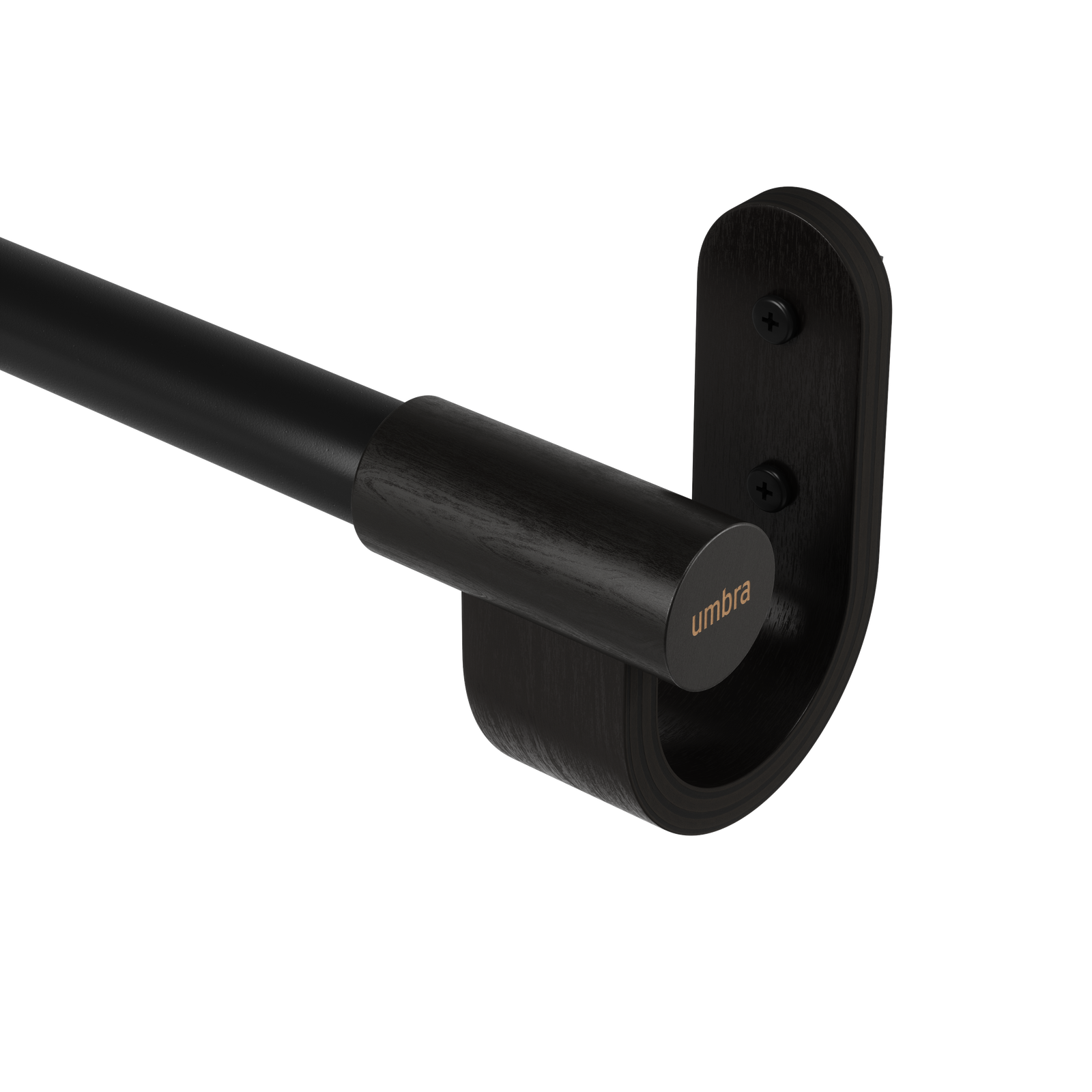 Umbra Bellwood Expandable Curtain Rod (107-305cm), matt black