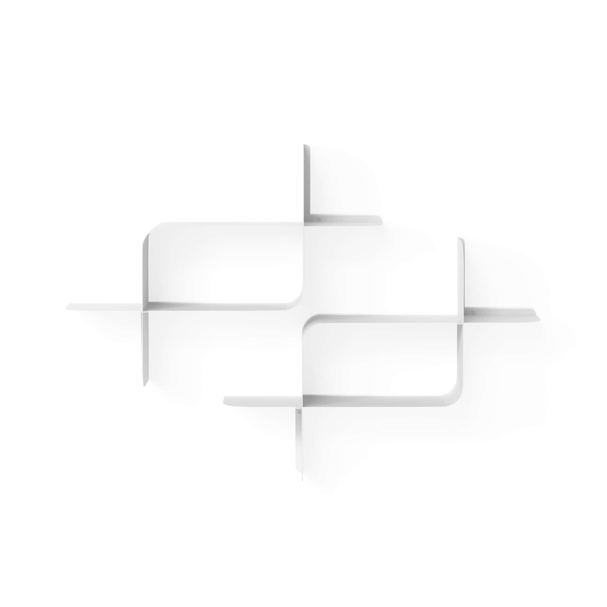 Umbra Montage Metal wall shelf (set of 2), white