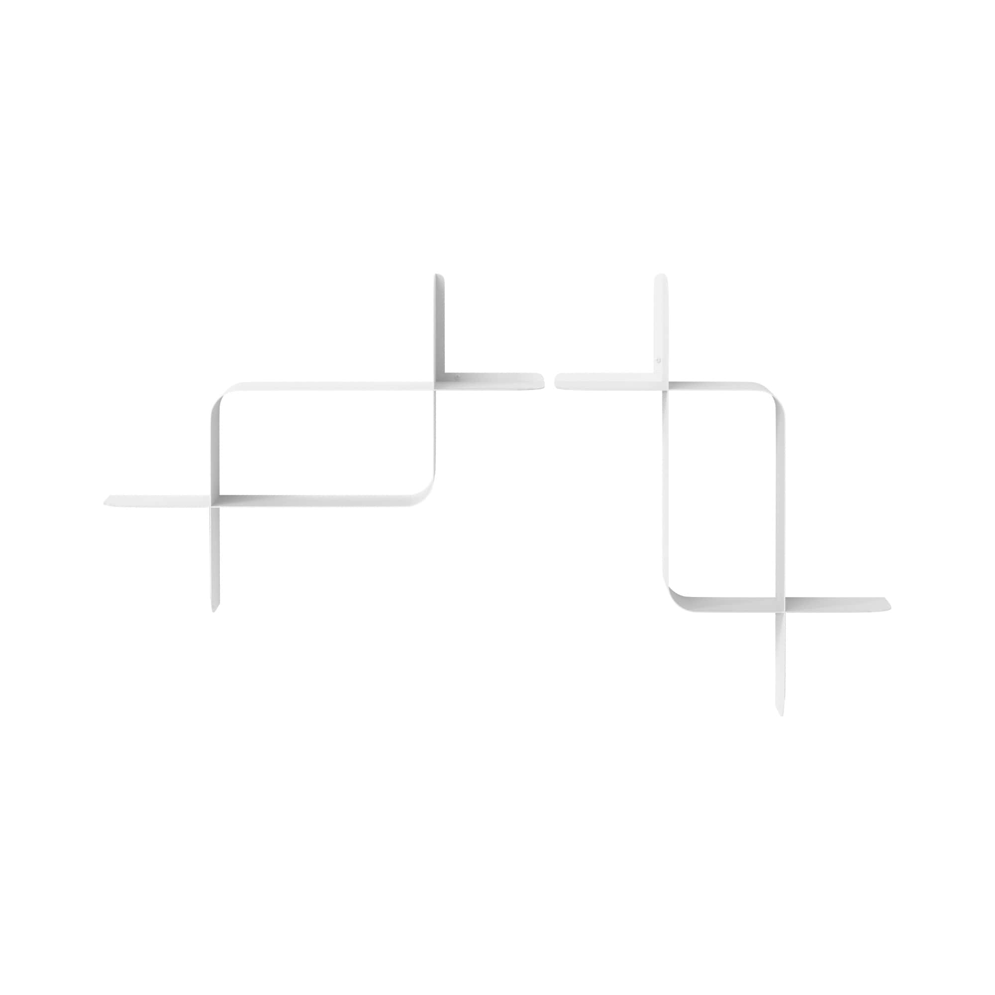 Umbra Montage Metal wall shelf (set of 2), white