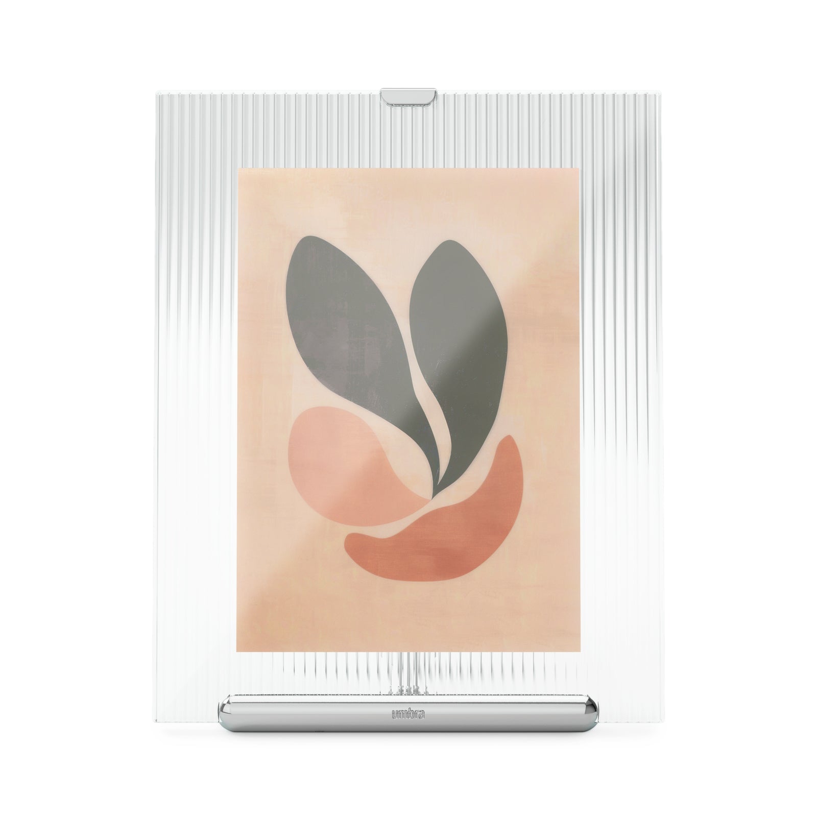 Umbra Flute Picture Frame 5x7, chrome