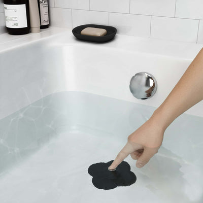 Umbra Bloom drain stop, black