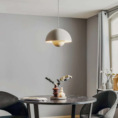 &Tradition Flowerpot VP7 pendant, matt light grey