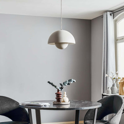 &Tradition Flowerpot VP7 pendant, matt light grey