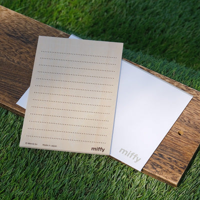 Dick Bruna's Miffy jigsaw puzzle card, orange