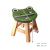 Flower Stand Frog Acacia Wood Mini Stool