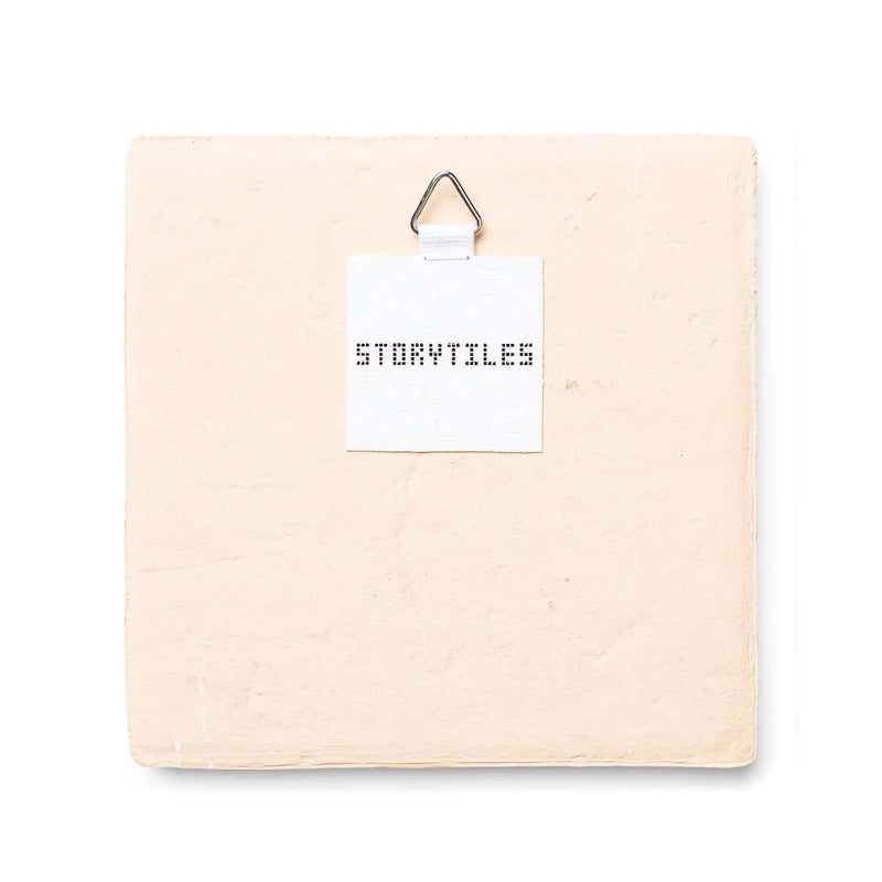 StoryTiles Here I am! decorative tile (10x10cm)