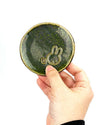 Miffy Mino yaki ceramic tatara small plate, green