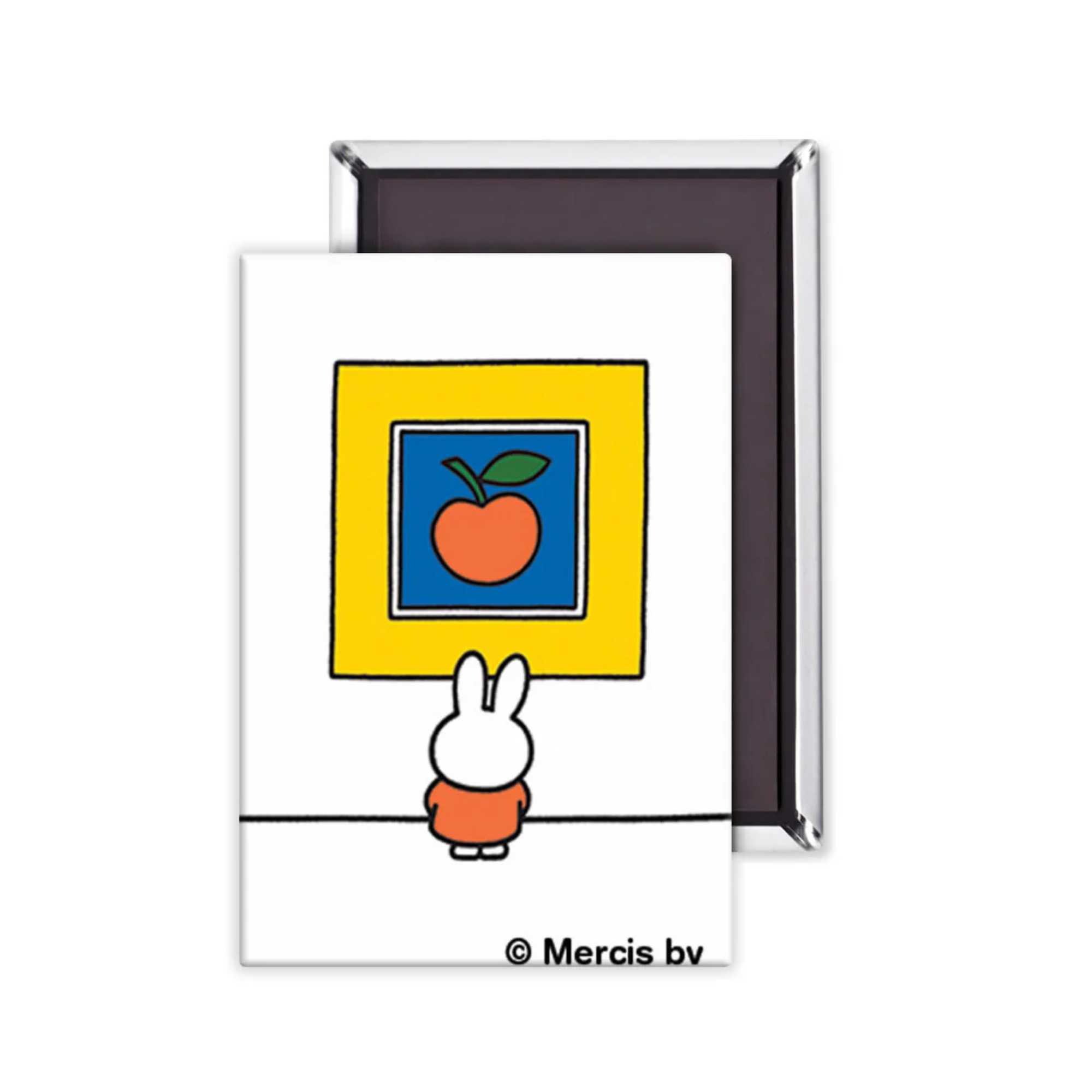 Miffy Apple Art Magnet