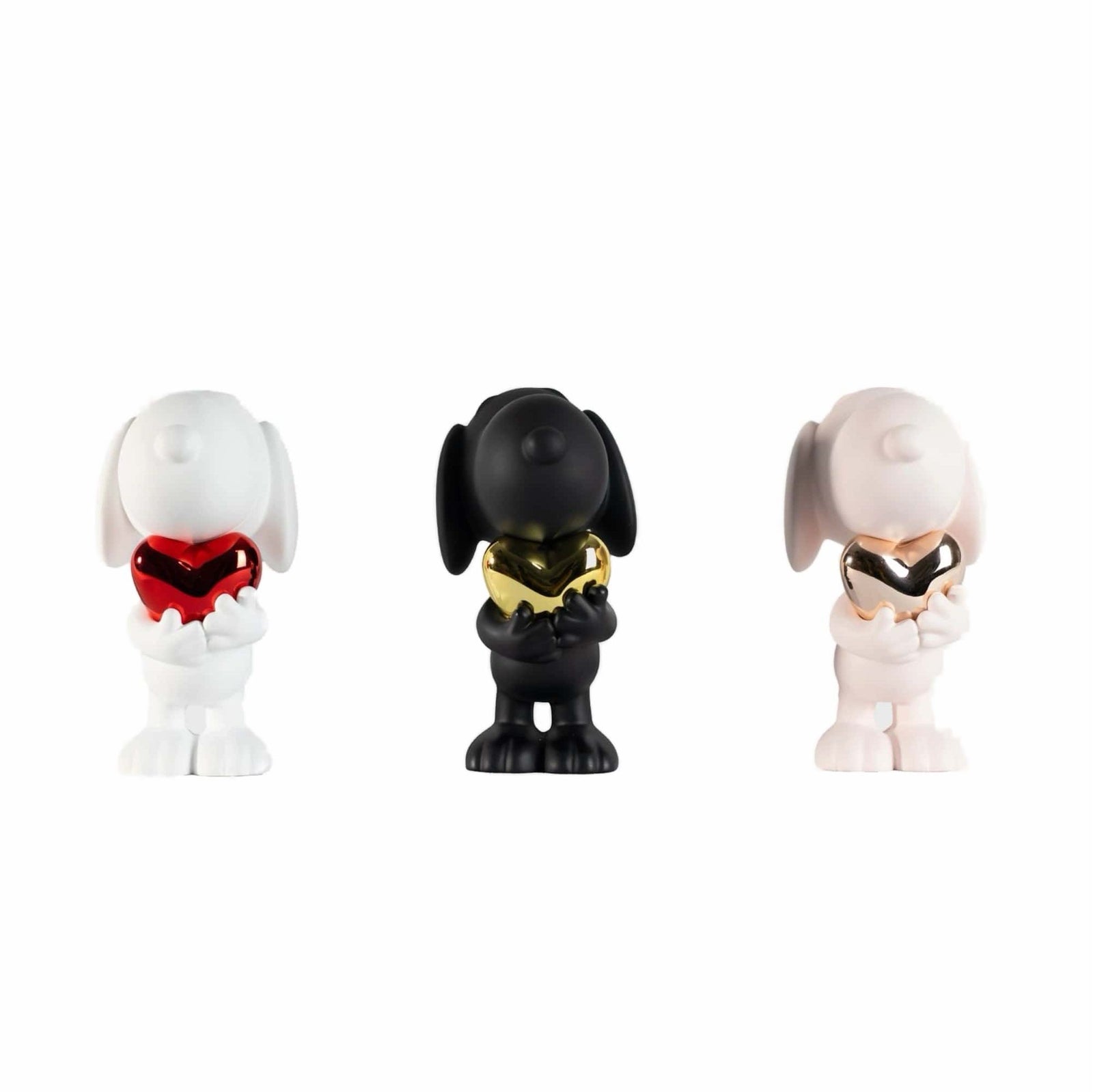 Leblon Delienne Snoopy Heart Chromed XS (set of 3)