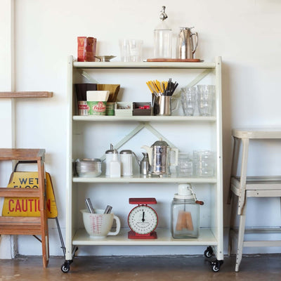 Bridge corp 4 Tier Tapered metal shelf