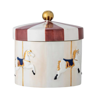 Bloomingville Merry Go Round cookie jar
