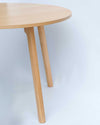 ex-display | Hübsch Ground dining table round Ø115, natural