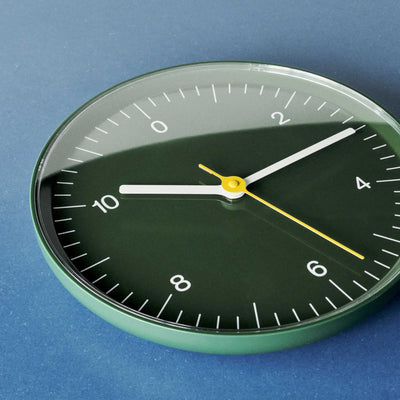 HAY wall clock, green
