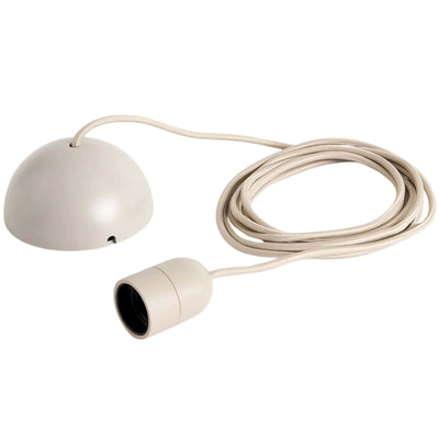Hay Common pendant cord set, beton grey