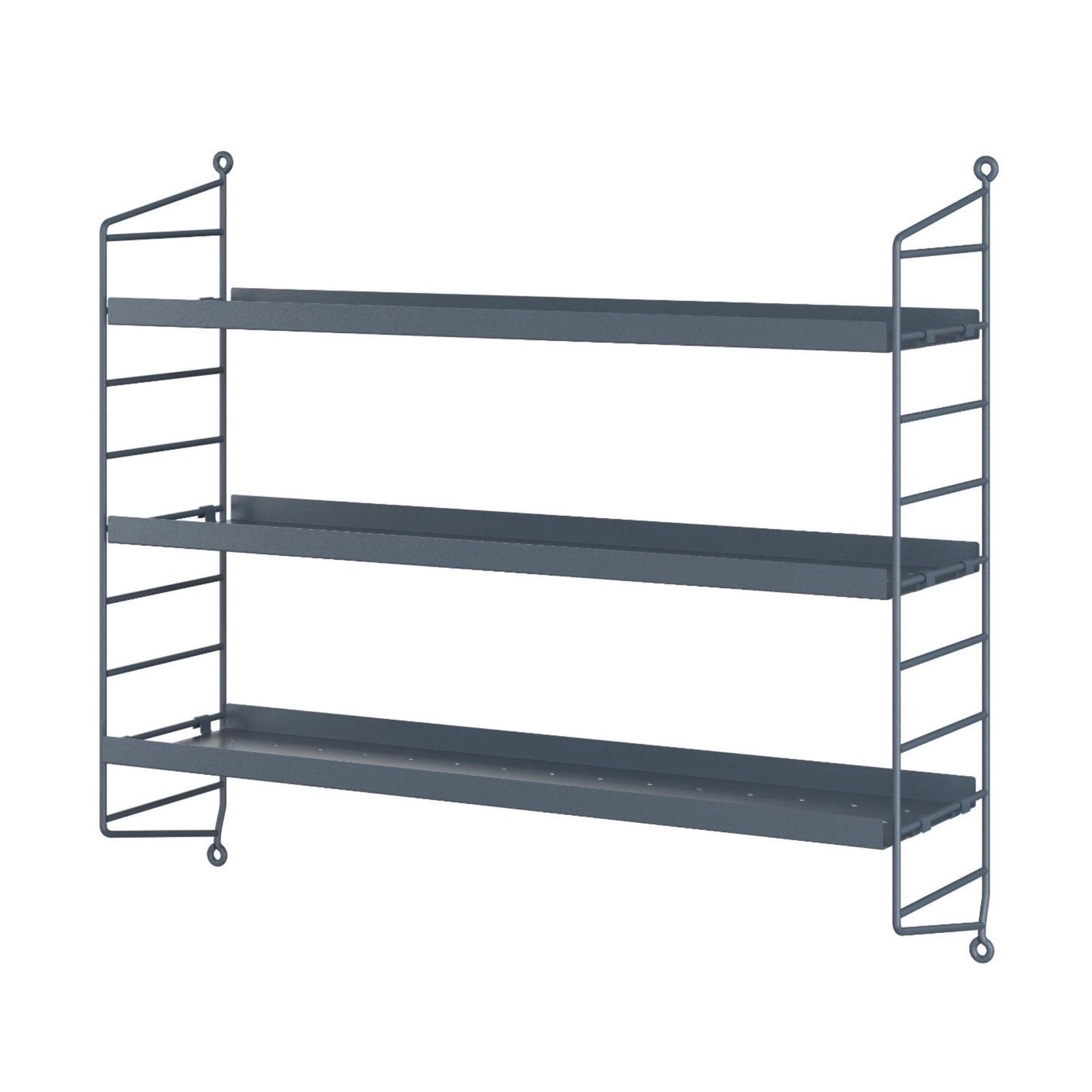 String® Pocket Metal shelving, Sergelgrå grey