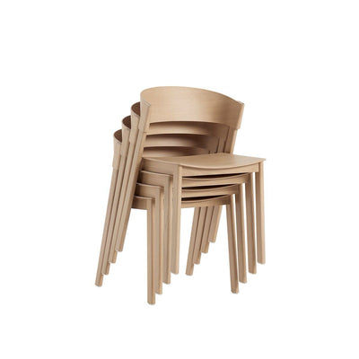 Muuto Cover side chair, oak