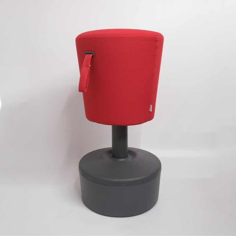 Ex-display | Profim Mickey ergonomic Stool, Red/Grey