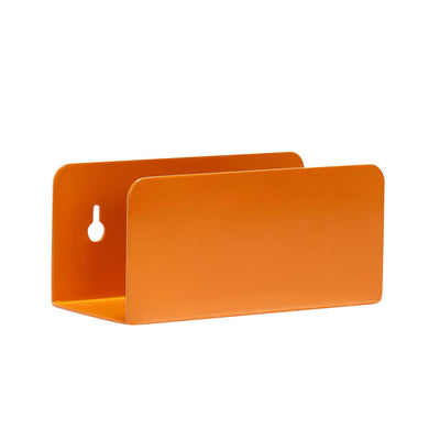 Hubsch Clutch magazine holder, orange