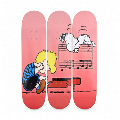 The Skateboard Peanuts Sweet Melody skateboard set of 3