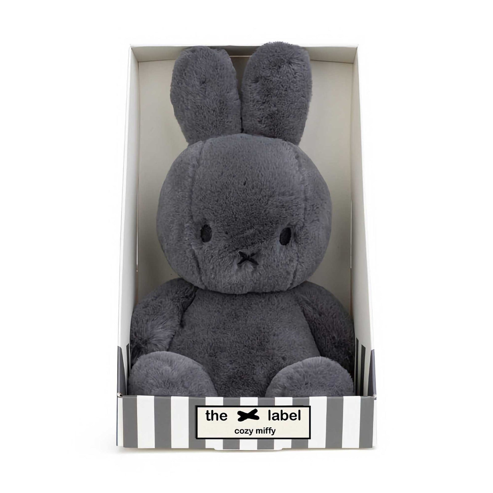 Cozy Miffy Sitting in giftbox 23cm, grey