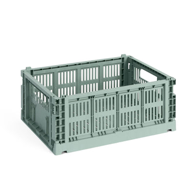 Hay Colour Crate Medium, sage green