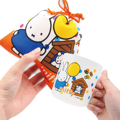 Miffy mini cup & drawstring bag, elephant