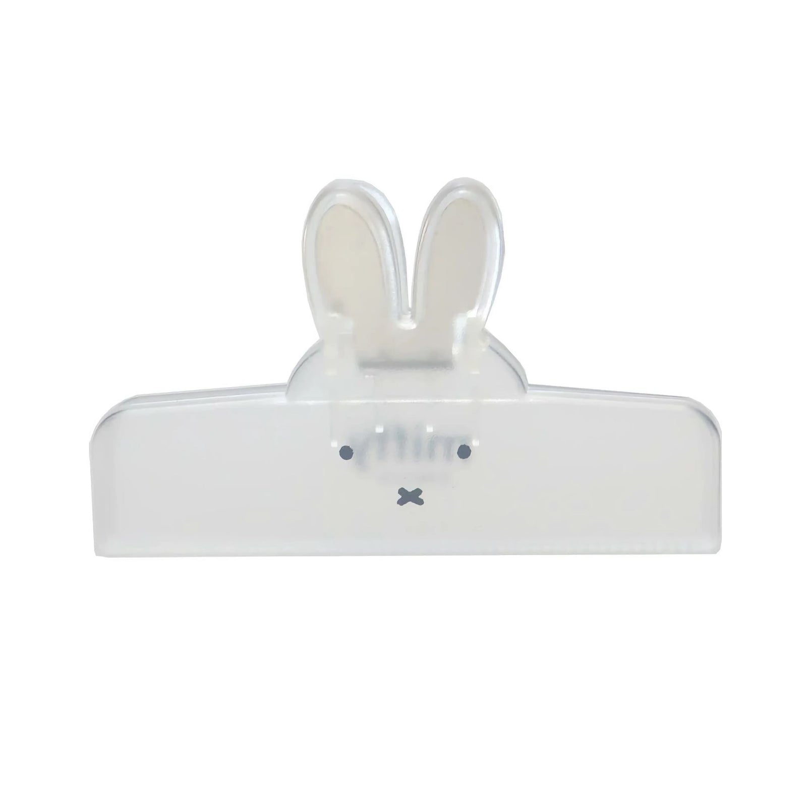Miffy Face clip, clear