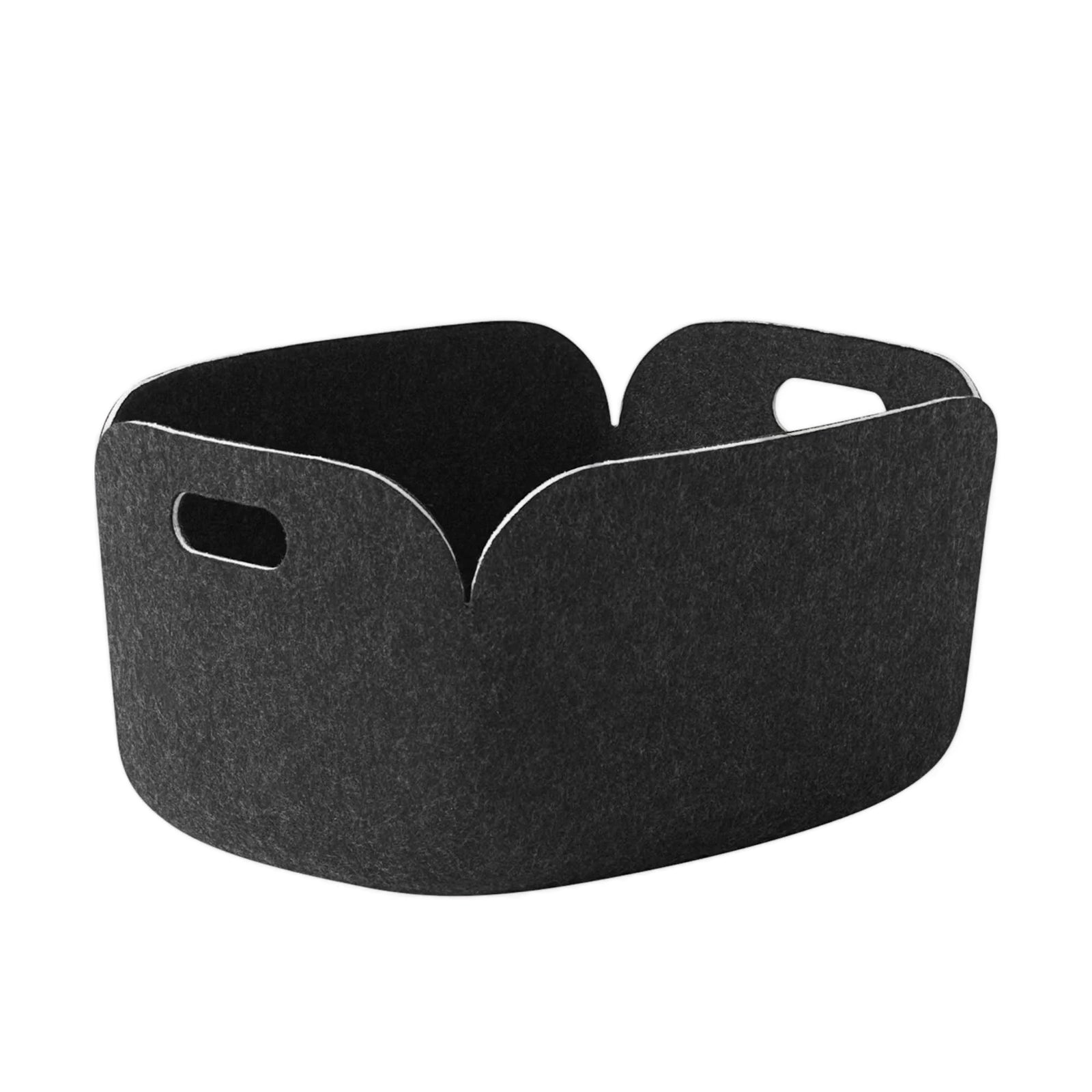 Muuto Restore basket 48 x 35 cm, black melange