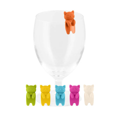Derrière la porte Cat glass markers