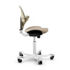 HAG Capisco Puls 8020 ergonomic chair, sand/sand/white (200 mm)