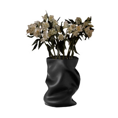 Audo Copenhagen Collapse vase, black