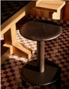 &Tradition AV39 Massif Counter Stool, Dark Stained Oak/Warm Black