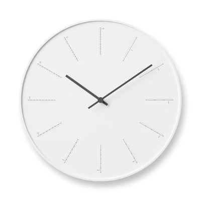 Lemnos Divide wall clock