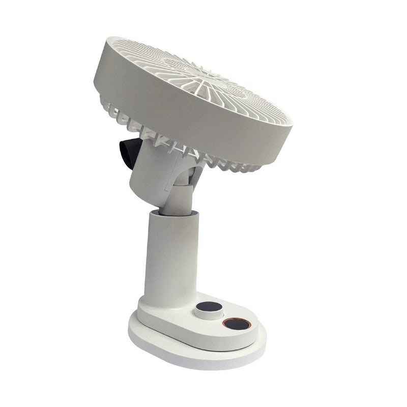 MachinoQ4 Multifunctional Clamp Fan, White