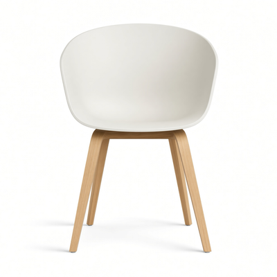 Hay About A Chair AAC 22, melange cream/oak