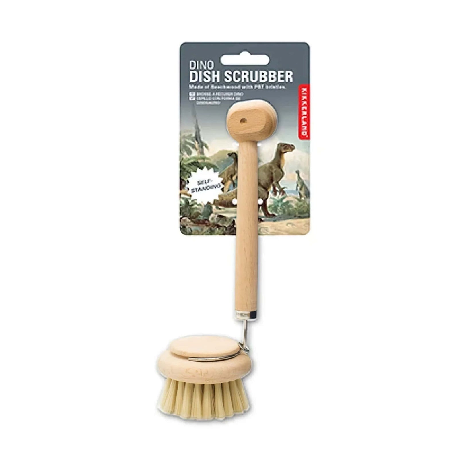 Kikkerland Dino dish scrubber