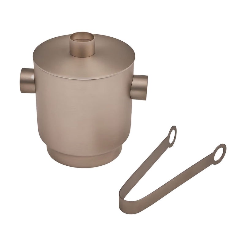 XL Boom Rondo ice bucket with tong, copper