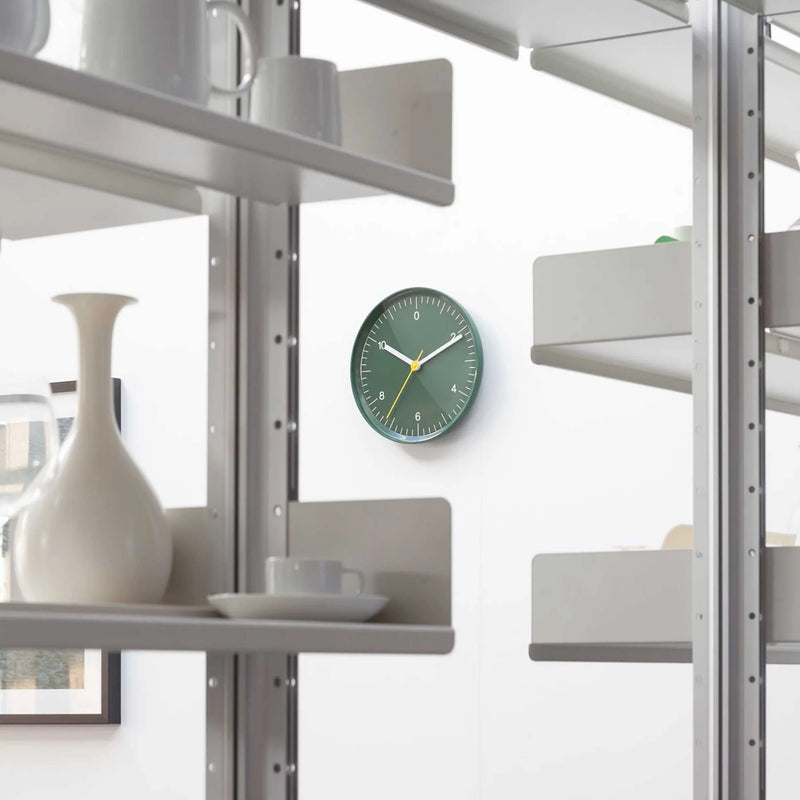 HAY wall clock, green