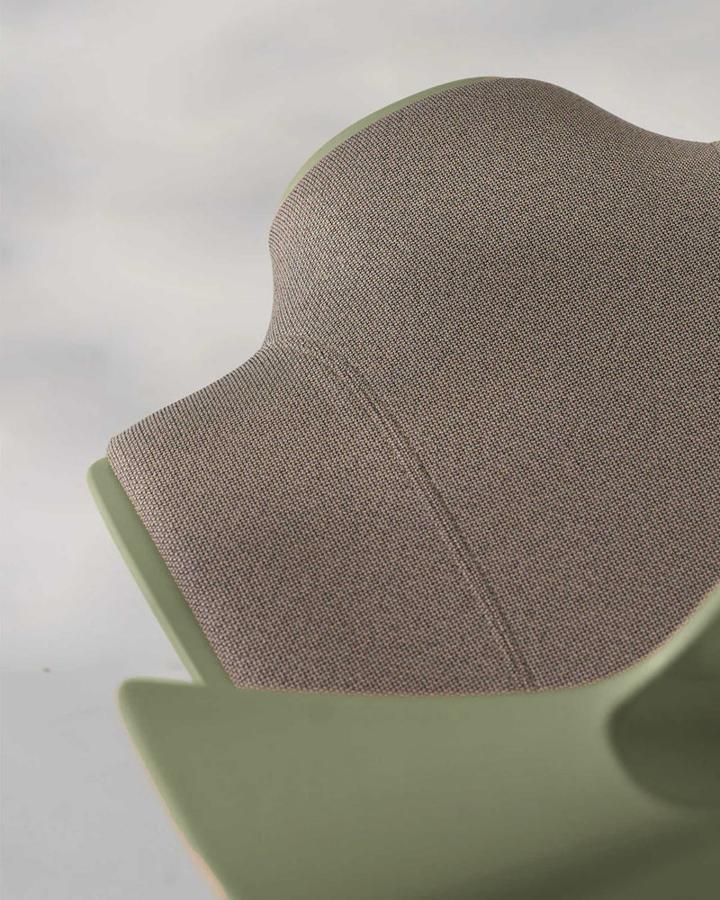 Hag Capisco Puls 8020 fabric, cura moss/moss