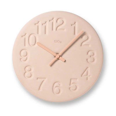 Lemnos SiO2 Clock, pink