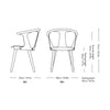 refurblished | SK1 In Between Chair , White Oiled Oak